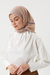 Bej - Morocco Soft Eşarp