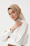 Bej - Paris Soft Eşarp