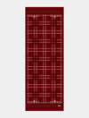 Bordo Tartan Desen Modal Şal Tercihi