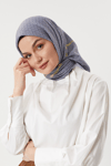 Gri - Morocco Soft Eşarp