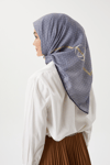 Gri - Morocco Soft Eşarp