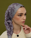 Leylak & Erguvani Harem Rüyası Desen Şal