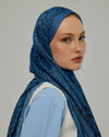 Mavi & Gece Harem Rüyası Desen Şal