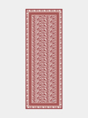 Pastel Pembe Zebra Desen İpek Şal