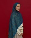 Safir & Hardal Zerafeti Harem Rüyası Desen Şal