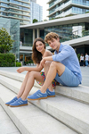 Mavi Unisex Sneakers Spor Ayakkabı