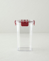 Ador Plastik Kavanoz 1400 ml Bordo