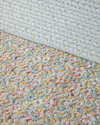 Alba Bloom Çift Kişilik Çok Amaçlı Örtü 200x220 cm Mavi
