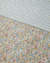 Alba Bloom King Size Çok Amaçlı Örtü 220x240 cm Mavi
