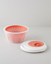 Alexi Plastik Salata Kurutucu Mutfak Gereci 25,6x25,6x14,2 cm Turuncu