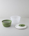 Alexi Plastik Salata Kurutucu Mutfak Gereci 25,6x25,6x14,2 cm Yeşil