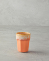Alicent Seramik Espresso Fincan 105 ml Açık Turuncu
