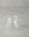 Allegro Borosilikat Cam Double Wall Kupa 200 ml Şeffaf
