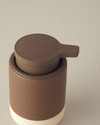 Alura Stoneware Banyo Seti Kahverengi