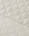 Amabile Kesmeli Çift Kişilik Yatak Örtüsü Takımı 200x220 cm Krem