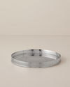 Andre Metal Dekoratif Tepsi 23x5 Cm Gümüş