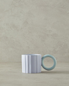 Angled New Bone China Kupa Lila