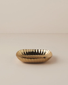 Anissa Metal Dekoratif Tabak 15x17x3 cm Gold