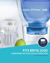 AQUA OPTIMA Su Arıtma Filtresi 3'LÜ Beyaz