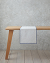 Arcane Polyester Runner 40x140 cm Beyaz - Lacivert