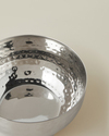 Arden Metal Dekoratif Kase 14x8 cm Gümüş