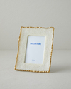 Ariella Reçine Çerçeve 10x15 cm Beyaz – Gold