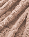 Arven Jakarlı Wellsoft Tv Battaniye 120x160 cm Toz Pembe