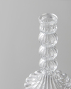 Asia Cam Şamdan 18,5 cm Şeffaf