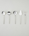Aurelia Paslanmaz Çelik 5'li Servis Seti 20,5x22,8x21,8x23,5x22 cm Silver