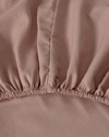 Aurora Silky Touch Tek Kişilik Nevresim Takımı 160x220 cm + 80x80 cm Gül Kurusu