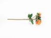Autumn Rose Tek Dal Yapay Çiçek Turuncu