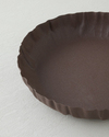 Avelia Metal Dekoratif Tepsi 30x5 cm Kahve