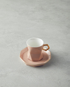 Axel New Bone China 4 Parça 2 Kişilik Kahve Fincan Takımı Pudra