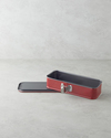 Baker’s Choice Karbon Çelik Klasik Kelepçeli Baton Kek Kalıbı 30 x 11 x 7 cm Kırmızı