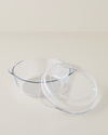 Bake&Serve Cam Kapaklı Fırın Kabı 26x22 cm Şeffaf