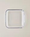 Bake&Serve Cam Kare Fırın Kabı 30,0x5,5 cm Şeffaf