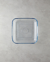 Bake&Serve Cam Kare Izgaralı Fırın Kabı 30x27 cm Şeffaf
