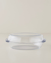 Bake&Serve Cam Oval Kapaklı Fırın Kabı 19x34 cm Şeffaf