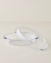 Bake&Serve Cam Oval Kapaklı Fırın Kabı 19x34 cm Şeffaf