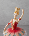Ballerina Girl Yılbaşı Biblo 27 cm Kırmızı