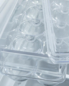 Basic Plastik 14’lü yumurtalık Mutfak Düzenleyici 36x10,5 cm Şeffaf