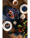 Belleza Emaye Kek Standı 31 cm Kobalt Mavi