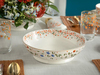 Belleza New Bone China Salata Kasesi Mavi-Turuncu-Yeşil