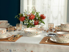 Belleza New Bone China Salata Kasesi Mavi-Turuncu-Yeşil