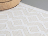 Belmont Pamuklu Kilim Beyaz