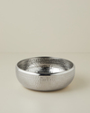 Belva Metal Dekoratif Tabak 25x9 cm Gümüş