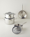 Berghoff DINA Helix Paslanmaz Çelik 7 Parça Tencere Seti 16-20-24-24 cm Silver