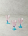 Berry Cam 3'lü Cup 280 ml Mavi - Pembe
