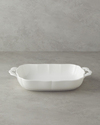 Bianca Porselen Fırın Kabı 39x23 cm Beyaz