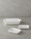 Bianca Porselen Set Fırın Kabı 34x20 cm Beyaz